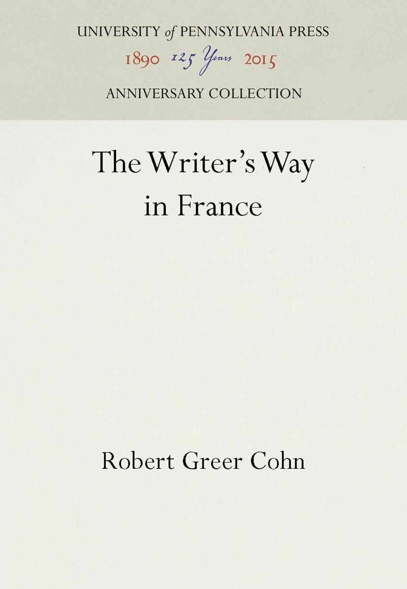 Book cover image for The Writer's Way in France ISBN: 9781512801323